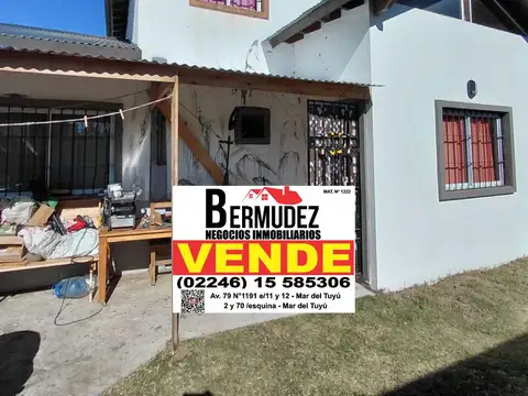 Venta Chalet 3 amb al fondo c/parque. Calle 70 e/6 y 7 Mar del tuyu