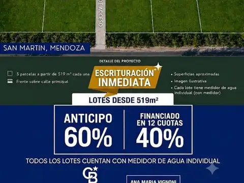 VENTA DE LOTE EN CARRIL BUEN ORDEN 921, SAN MARTIN