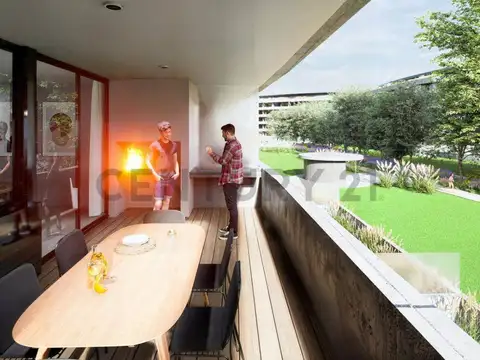 Venta 3 Ambientes con Terraza en Life Residences Canning