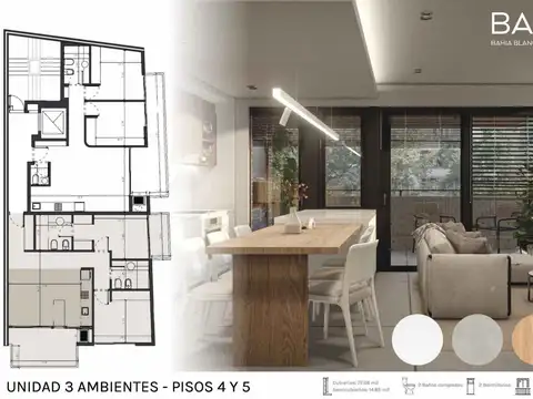 VENTA DEPARTAMENTO EN CONSTRUCCION 3 AMBIENTES