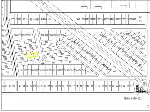Terreno en Venta 10  mts Frente