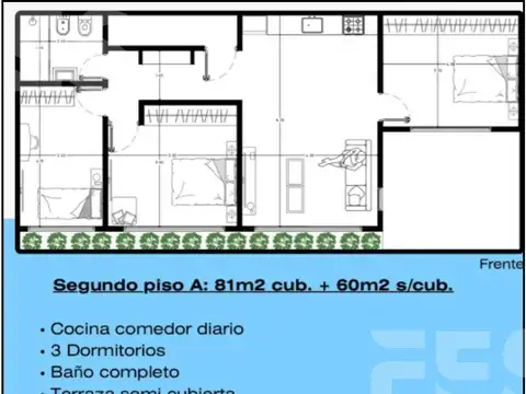 Departamento en Venta A Estrenar