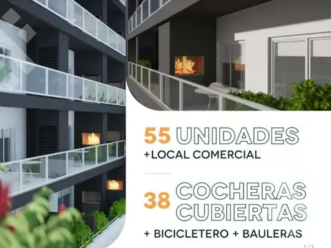 Venta en Pozo: Departamentos de 1 y 2 dormitorios en Construcción.- Belgrano  263- Cipolletti (RN)