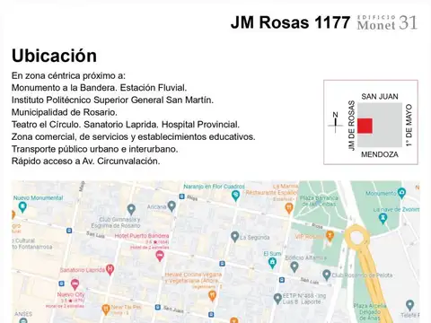 Departamento en Venta en San Nicolás, USD 73.205