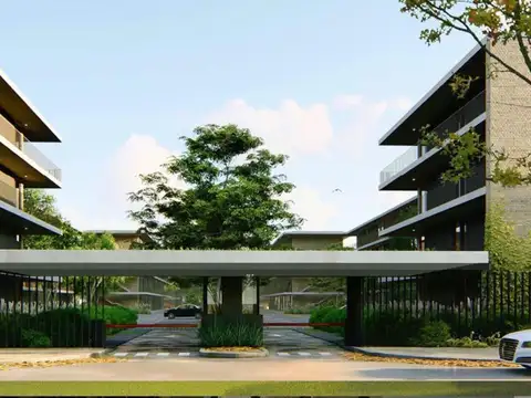 Venta Departamento 2 Amb en PB con Jardín en Terrazas de Santa Maria