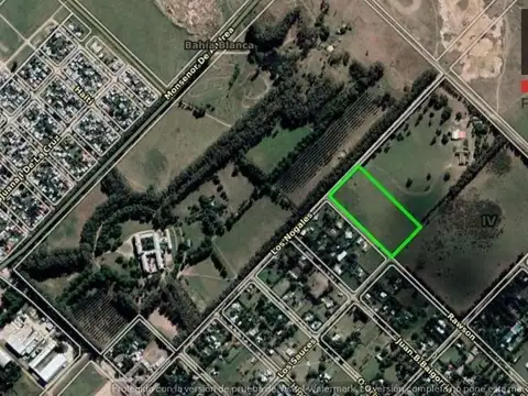 Terreno en Venta 10  mts Frente