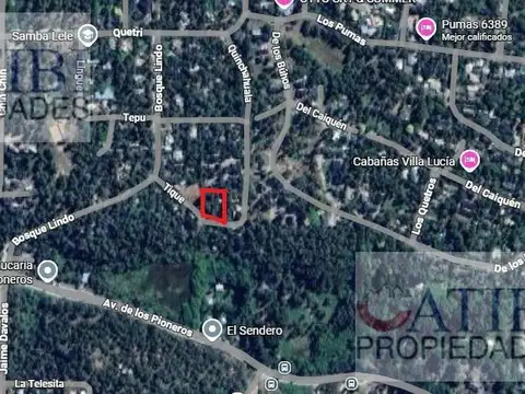 Terreno en Venta en San Carlos de Bariloche, USD 120.000