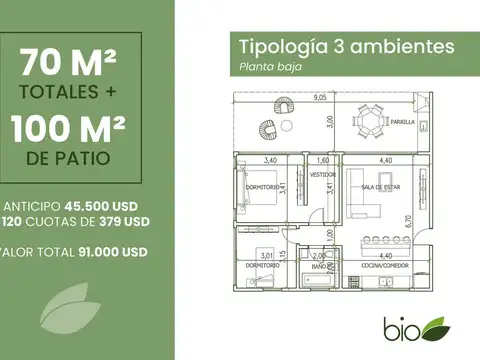 García Mansilla 1700