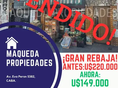 CASA C/PH CON 2 LOCALES EN BLOCK ¡ GRAN REBAJA !