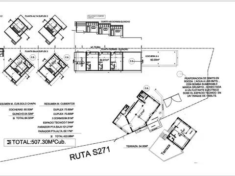 RP S271 y Río San José (San Clemente- Depto Santa María- Córdoba)