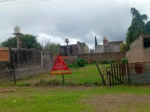 Lote sobre asfalto a 400m av. San Martin