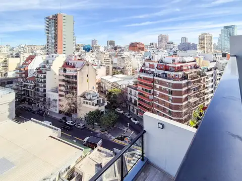 Departamento 2 ambientes con 2 baños