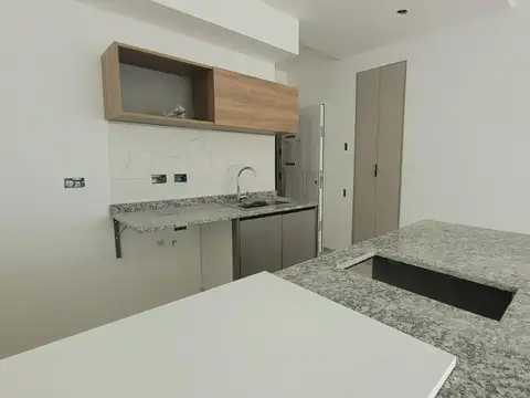 Departamento 2 ambientes con 2 baños