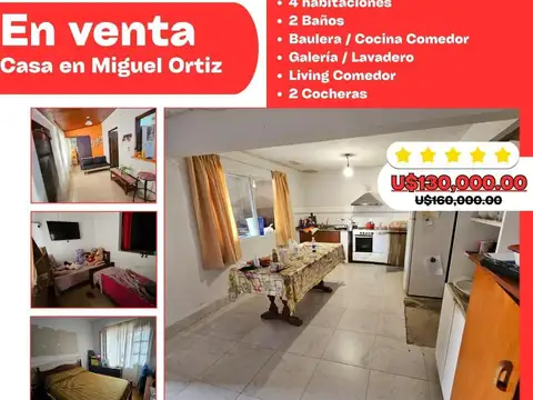 Casa Grande de 4 Dormitorios