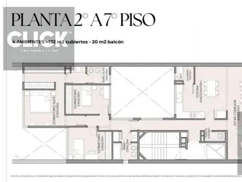 Departamento en Venta de 3 dormitorios