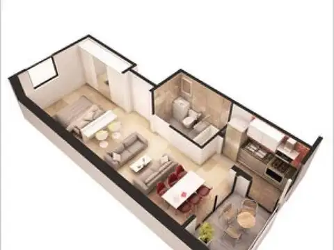 Departamento en Venta en Palermo Soho, USD 105.999