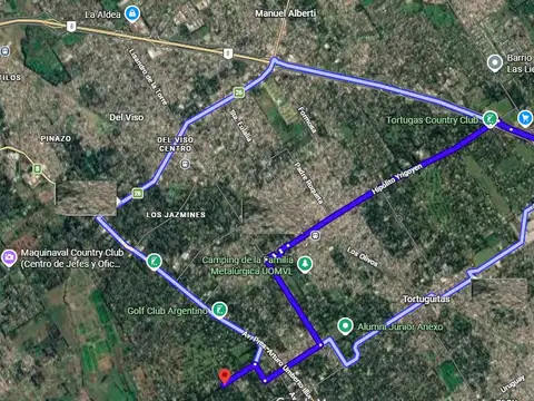 Terreno en Venta 44  mts Fondo