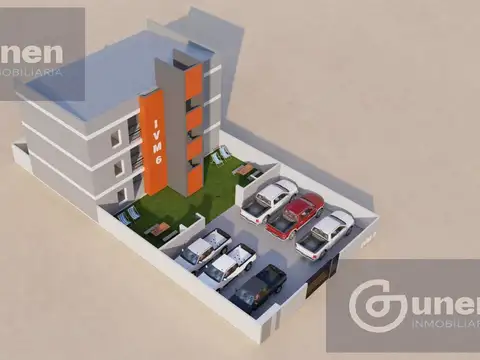 Departamento 3 ambientes con 2 baños