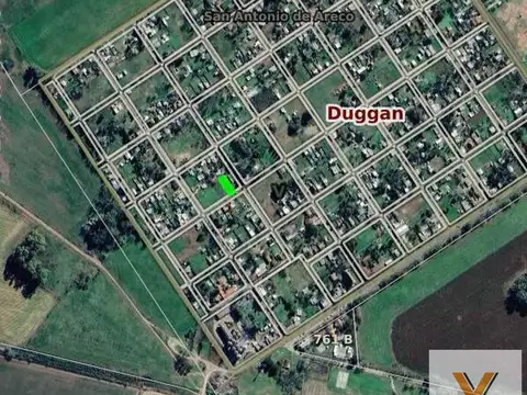 Terreno en Venta 40  mts Fondo