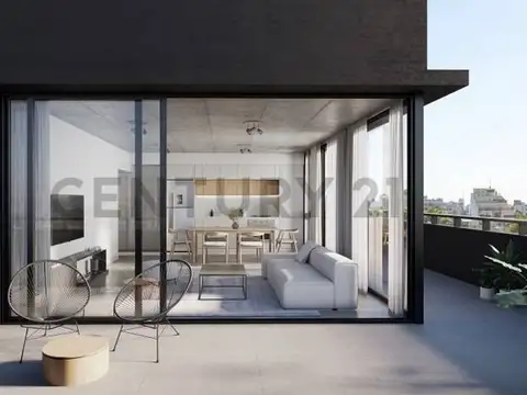 Divino departamento de 3 ambientes con balcon parrilla y  toilette en Construccion en Saavedra
