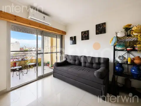Departamento 2 ambientes con 1 baño