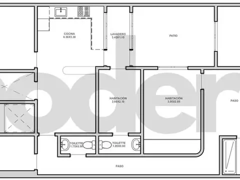 Departamento en Venta de 4 dormitorios