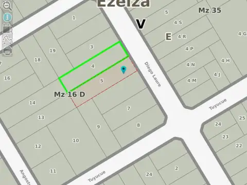 Terreno en Venta en Ezeiza, USD 90.000