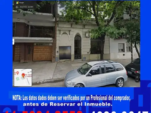 Casa antigua S/terreno de 36Mts. de Profundidad Carabobo 480
