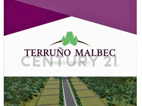 VENTA DE LOTE DE 324 MTS CON CESIÓN BARRIO TERRUÑO MALBEC, MAIPÚ, MENDOZA. ID 32