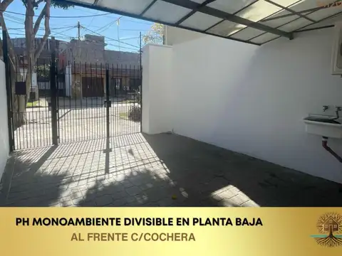 Ph Monoambiente divisible c/cochera en plata baja