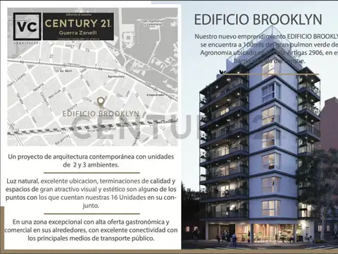 Departamento en Venta de 3 ambientes