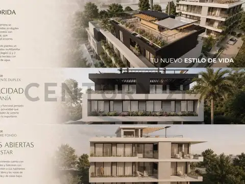 Departamento de 3 ambientes en desarrolo de etapa avanzada 