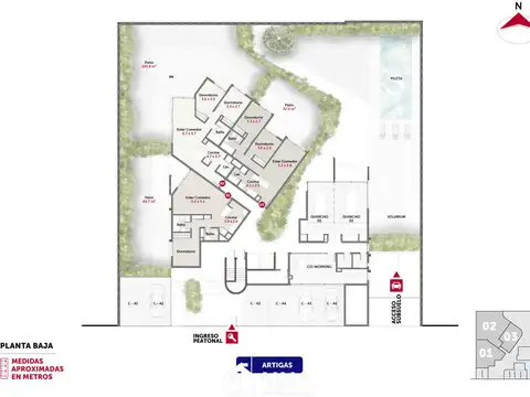 Departamento en Venta de 3 ambientes