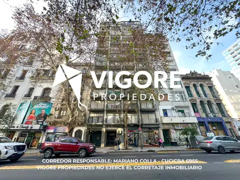 Departamento monoambiente 24 m² en venta en Balvanera