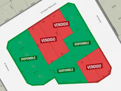 Terreno en Venta de 210,0 m2