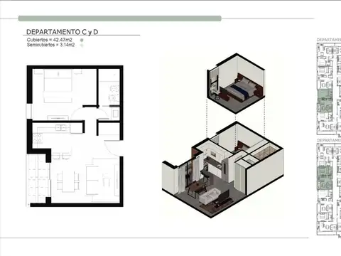 Departamento en Venta En pozo