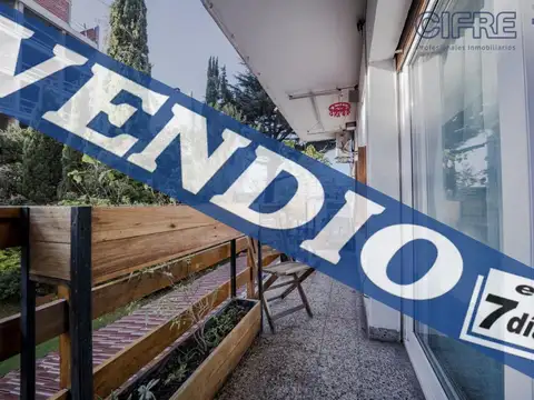 Departamento de 3 ambientes con balcón, dependencia y cochera cubierta!