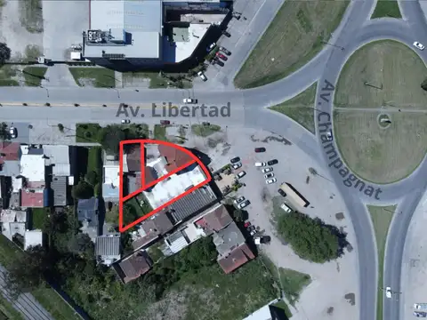 Venta terreno en Esquina para desarrollo sobre Av. Libertad y Champagnat Mar del Plata