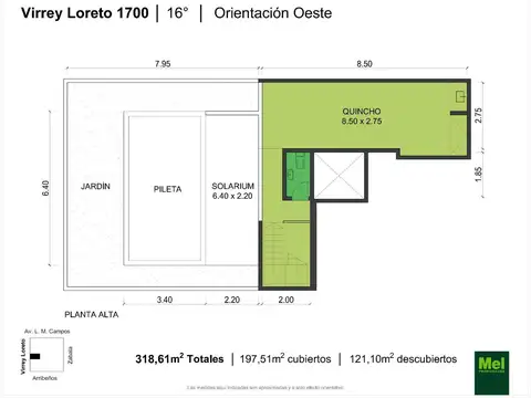 Departamento en Venta de 4 ambientes
