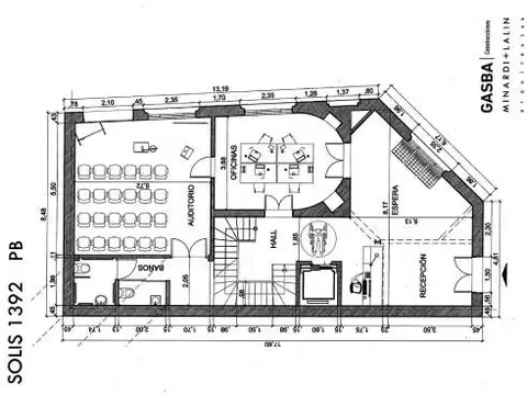 Casa Monoambiente con 3 baños