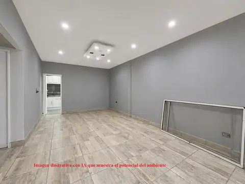 Departamento 3 ambientes con 1 baño