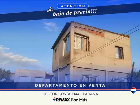 Oportunidad inversión, PH 1 dormitorio, Paraná