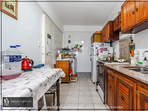 Departamento 3 ambientes con 1 baño