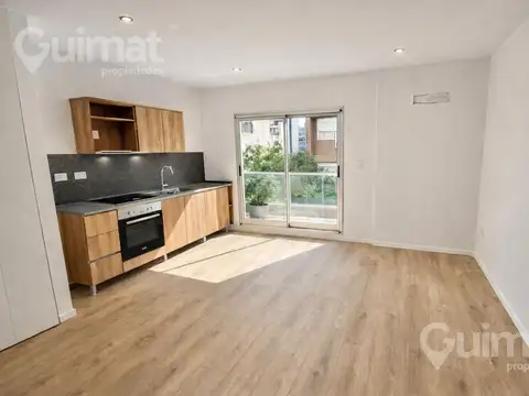 46m2 - 2 Ambientes a Estrenar al Frente con Balcón y Vista Abierta en Villa Urquiza