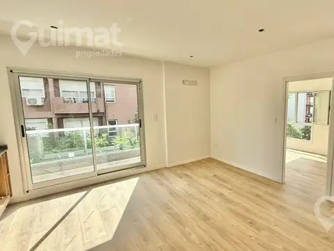 46m2 - 2 Ambientes a Estrenar al Frente con Balcón y Vista Abierta en Villa Urquiza