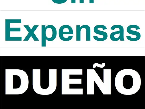 PH 2 amb  - SIN EXPENSAS -DUEÑO