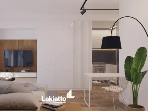 Departamento Monoambiente con 1 baño