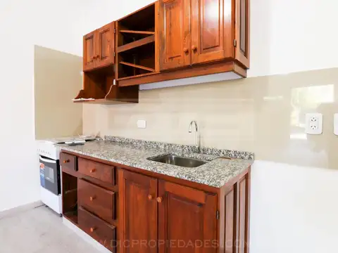 Departamento Monoambiente con 1 baño