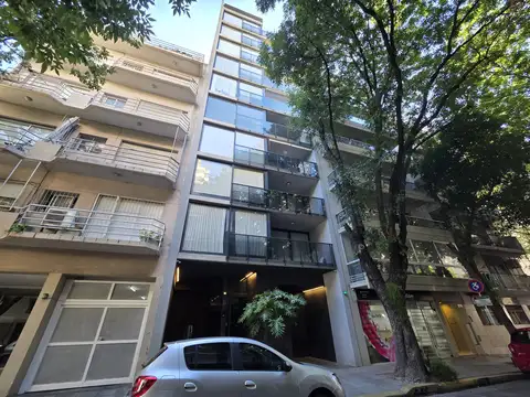 Departamento 2 ambientes de 49,39 m² con balcón aterrazado al frente – Ciudad de la Paz 3777