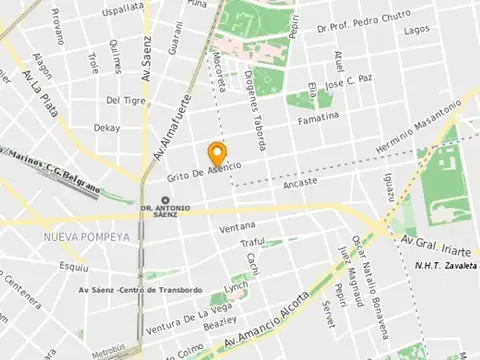 VENTA LOTE PROPIO 318M2 USAM ALT MAX 17,20 POMPEYA